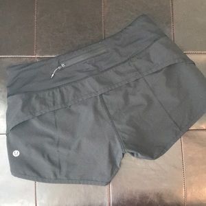 Lululemon speed shorts black 4